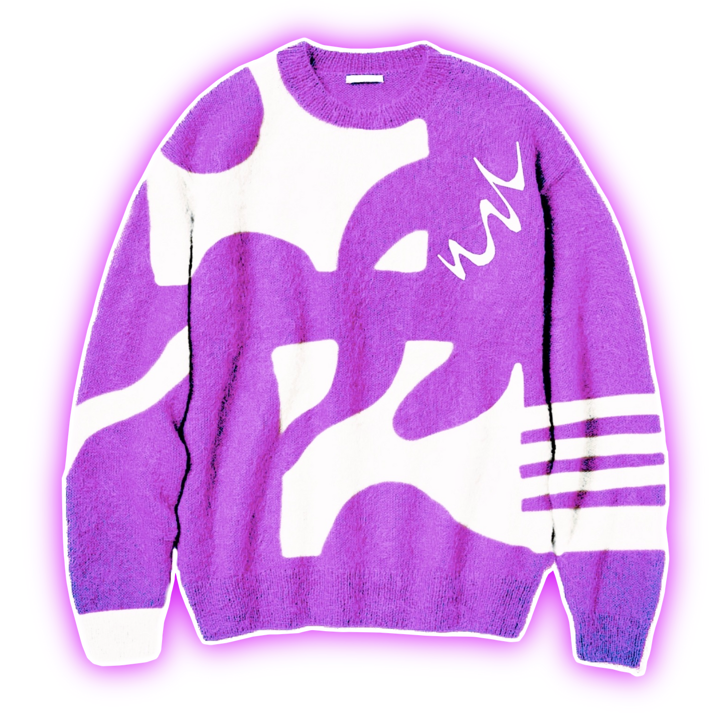 Mohair Long Sleeve (Purple)