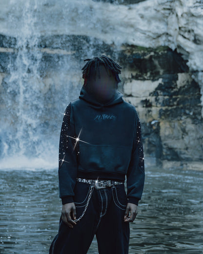 Abstract “GRAPHITE” Hoodie